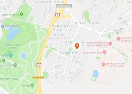 מפת הגעה בית הספר הישראלי ל-NLP