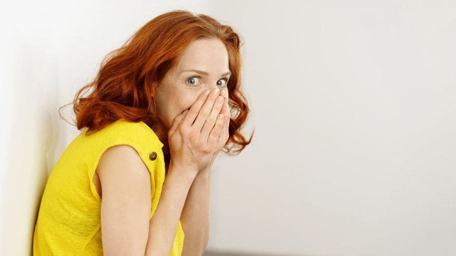 embarrassed