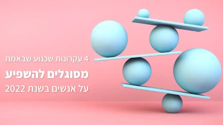 עקרונות שכנוע עקרונות שכנוע